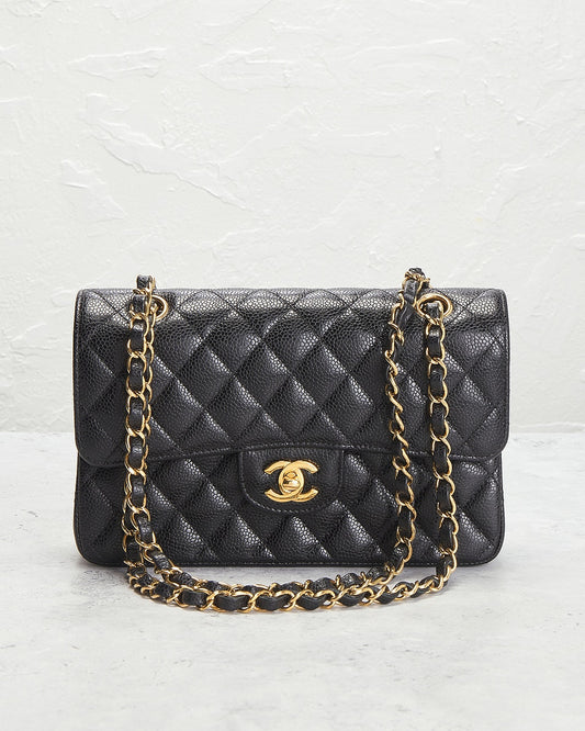 Chanel Caviar Small Classic Double Flap Bag
