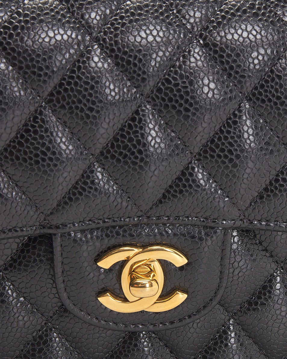 Chanel Caviar Small Classic Double Flap Bag
