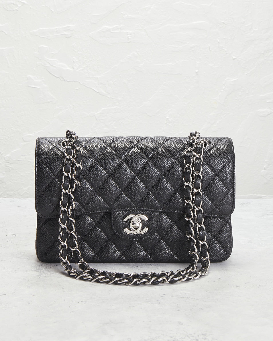 Chanel Caviar Small Classic Double Flap Bag