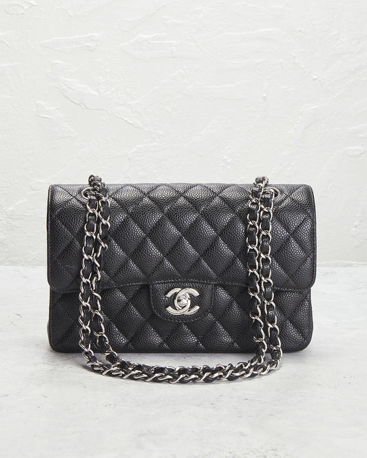 Chanel Caviar Small Classic Double Flap Bag