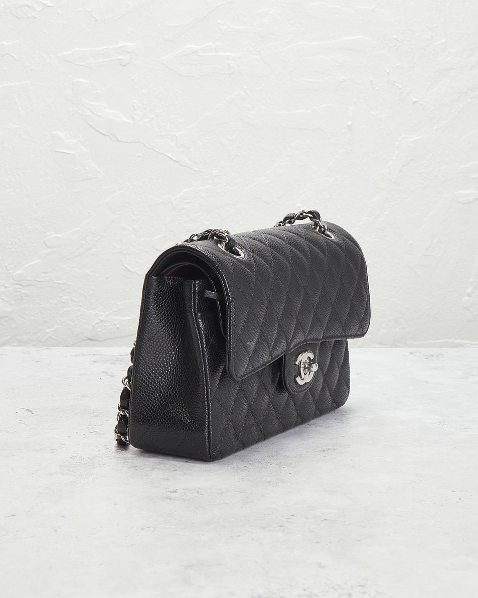 Chanel Caviar Small Classic Double Flap Bag