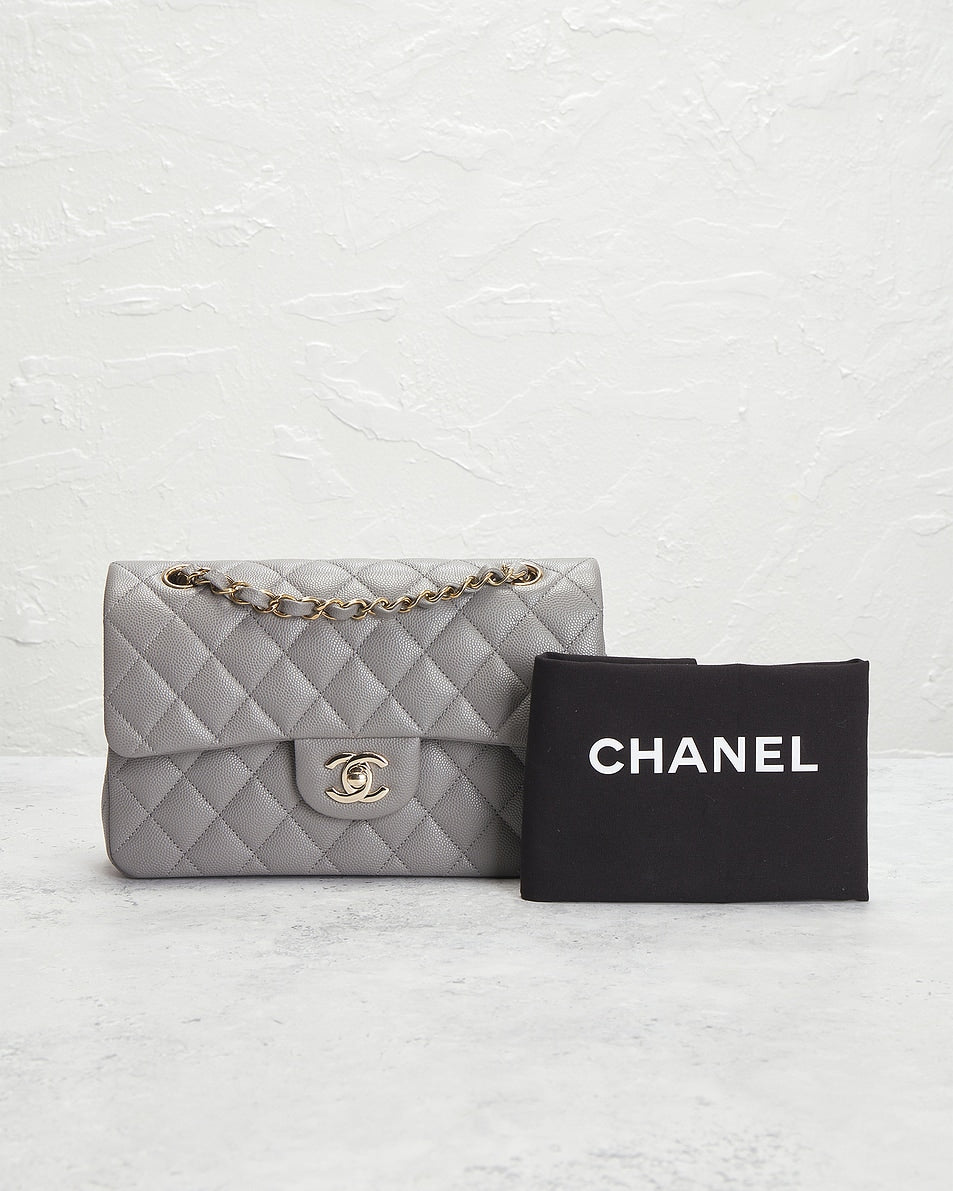 Chanel Caviar Small Classic Double Flap Bag