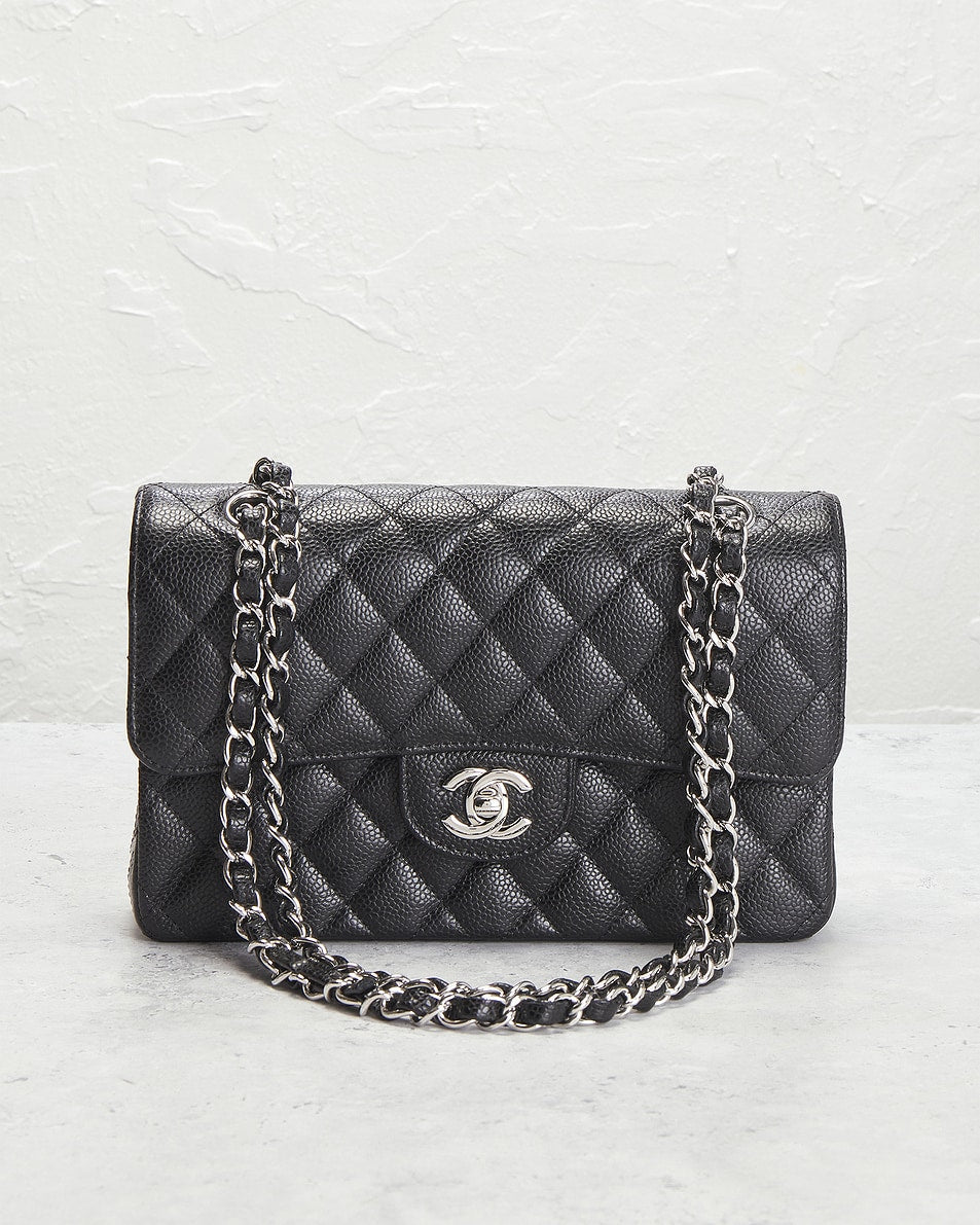Chanel Caviar Small Classic Double Flap Bag