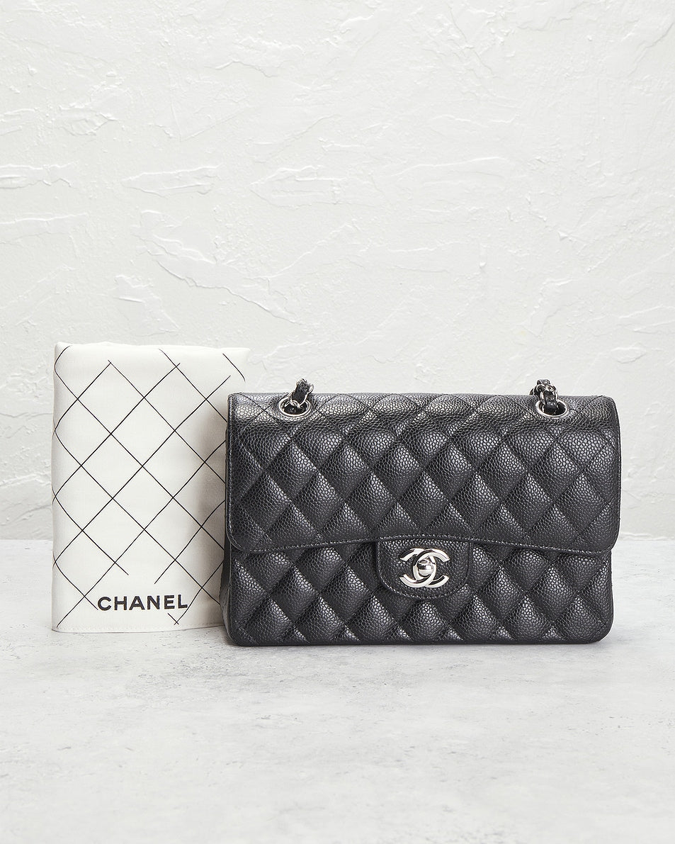 Chanel Caviar Small Classic Double Flap Bag