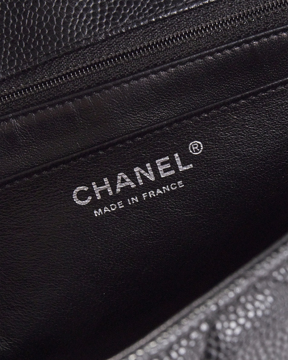 Chanel Caviar Jumbo Classic Double Flap Bag