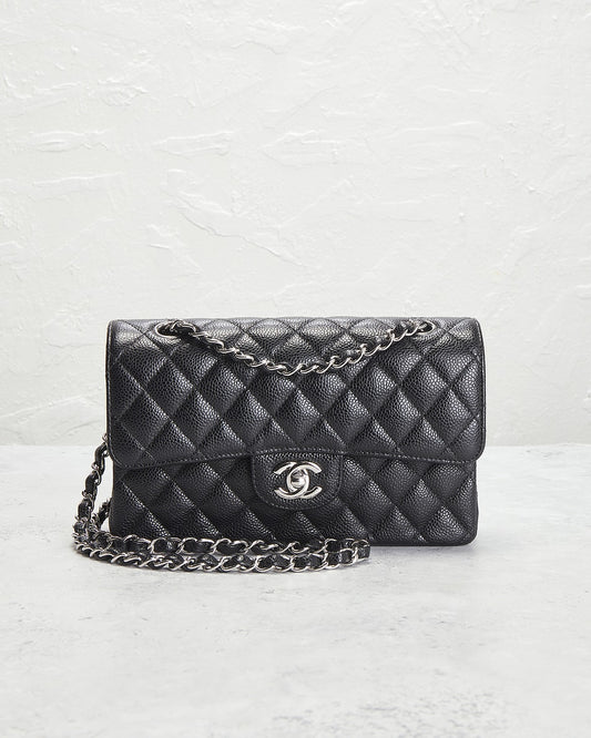 Chanel Caviar Small Classic Double Flap Bag