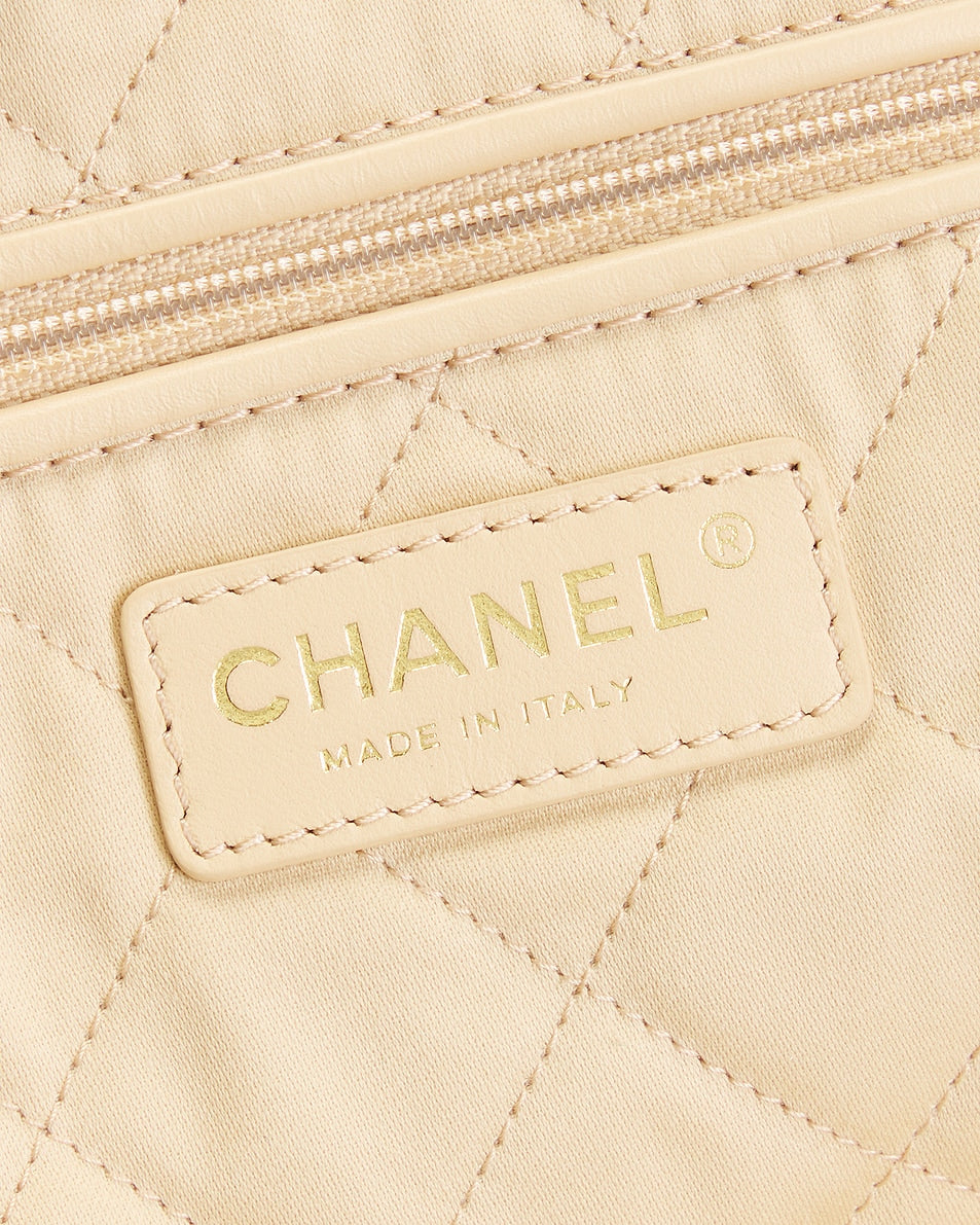 Chanel Calfskin Small 22 Hobo Bag
