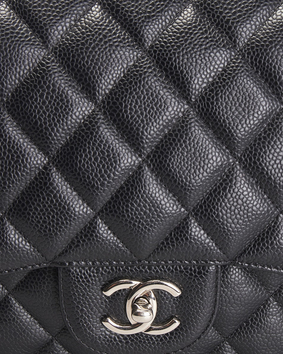 Chanel Caviar Jumbo Classic Double Flap Bag