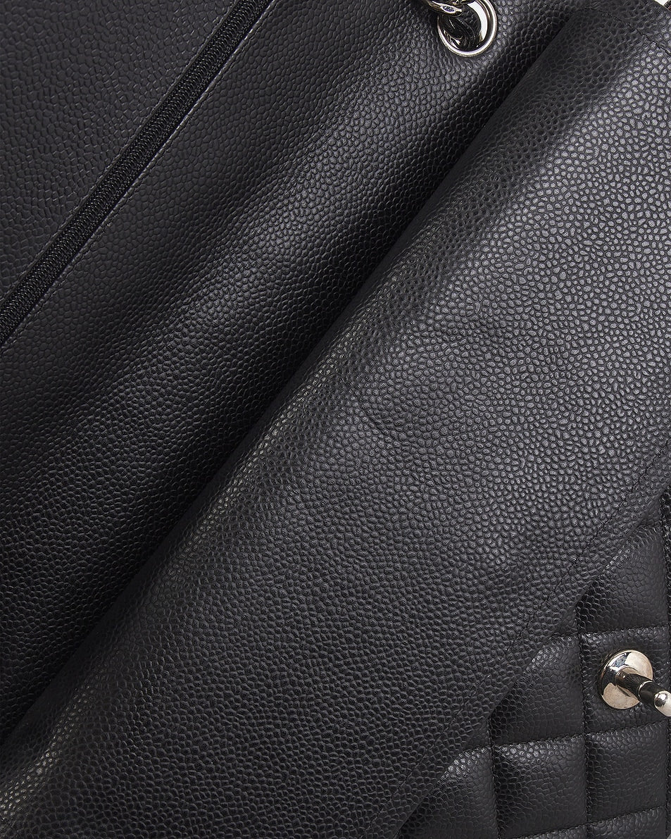 Chanel Caviar Jumbo Classic Double Flap Bag