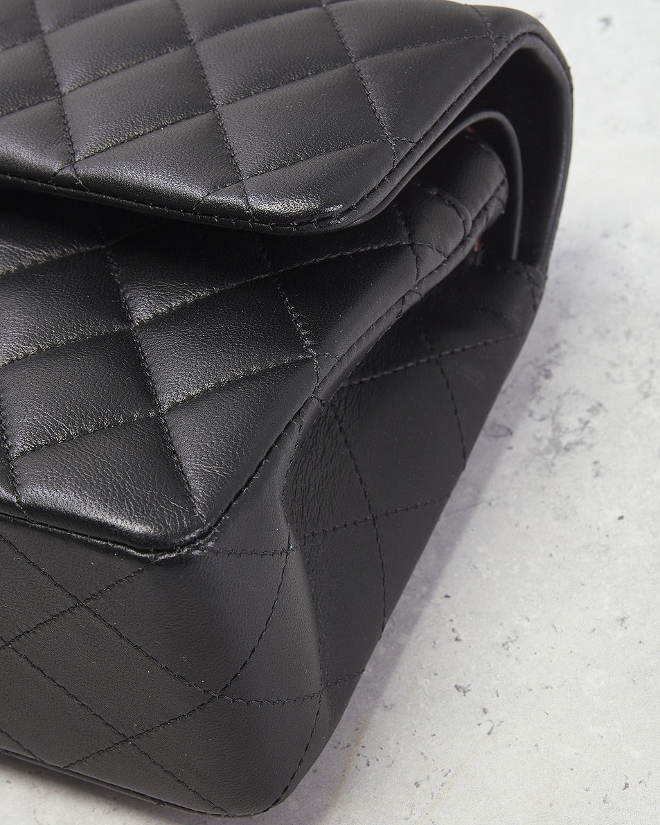 Chanel Lambskin Small Classic Double Flap Bag