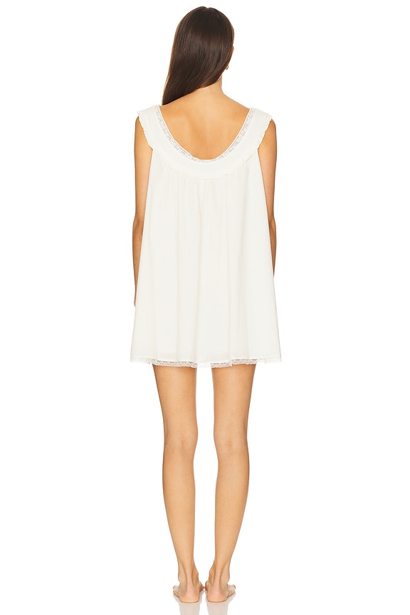 For Love & Lemons Venetia Slip Dress in Vintage Cream