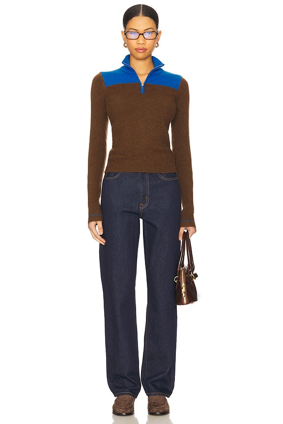 Guest In Residence Alpine Half Zip Sweater