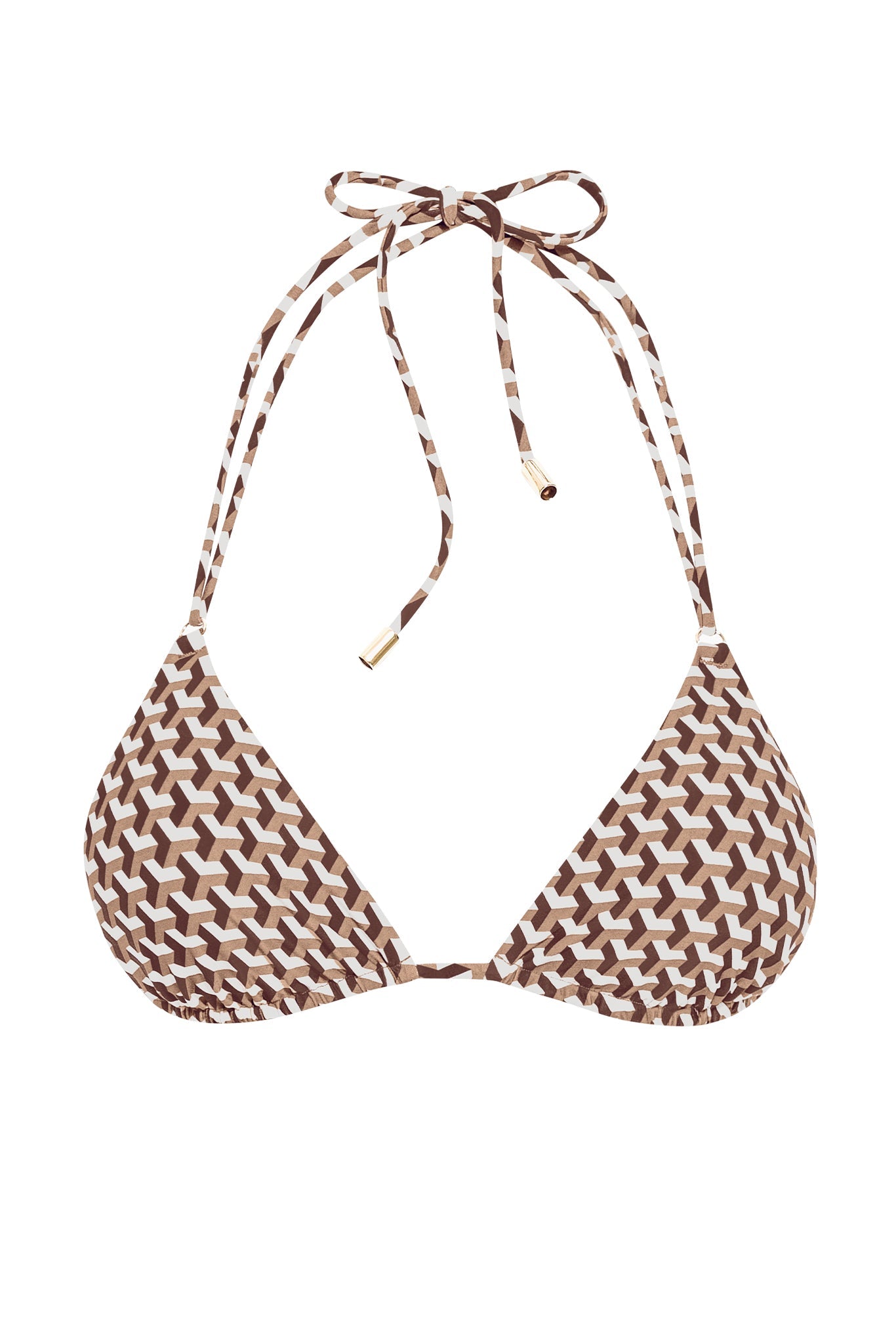 Monday Swimwear HANALEI TOP - HUSK GEO