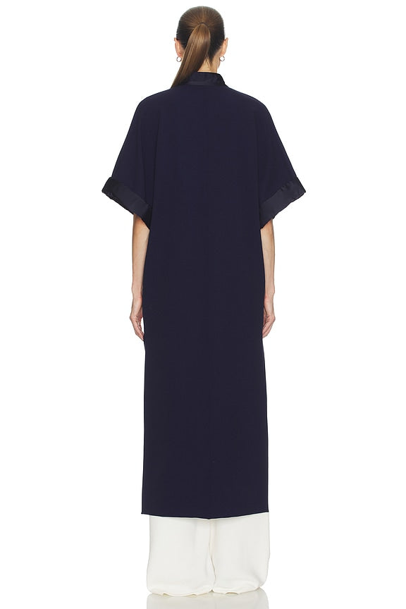 Helsa The Magda Dress in Thick Crepe