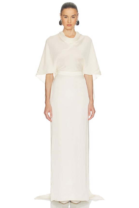 Helsa Mix Media Scarf Dress