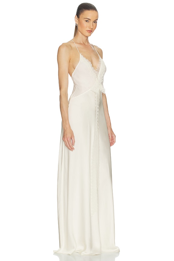 Helsa Mix Media Slip Dress