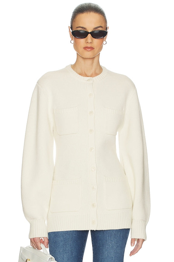 Helsa Devika Wool Cashmere Cardigan