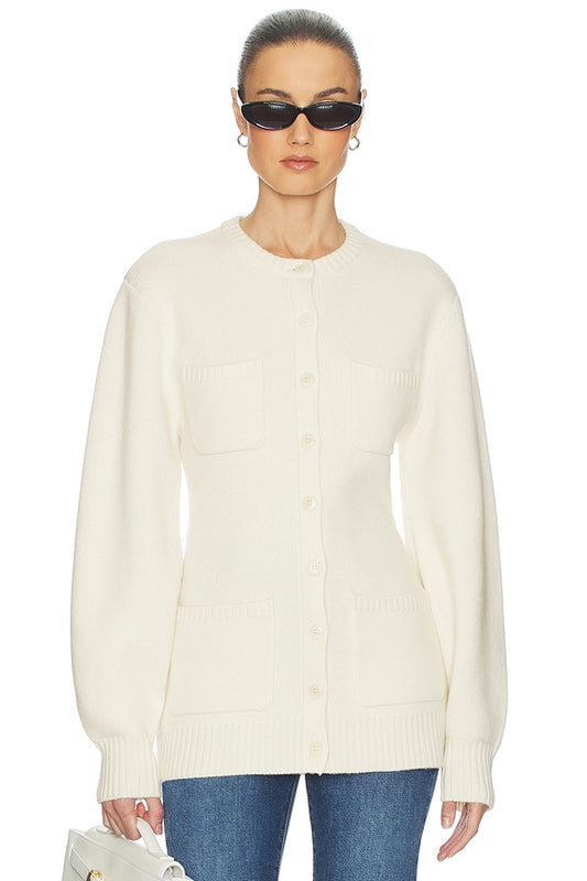 Helsa Devika Wool Cashmere Cardigan