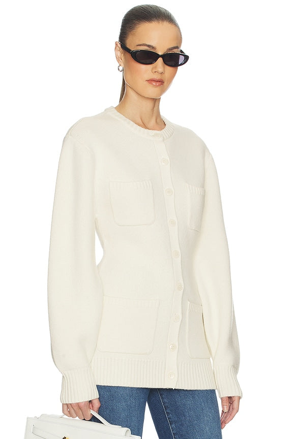 Helsa Devika Wool Cashmere Cardigan