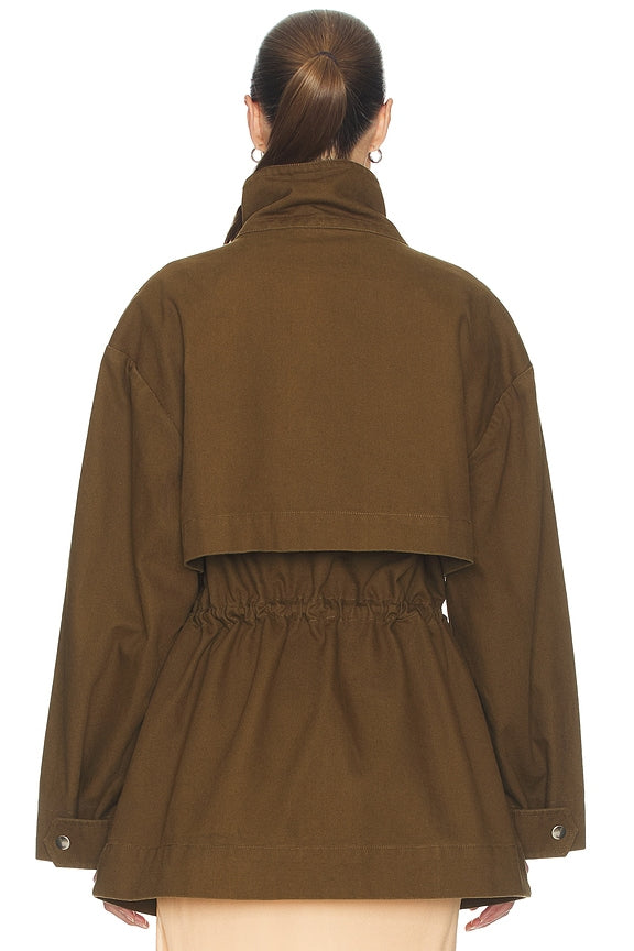 Helsa Garment Washed Utility Jacket