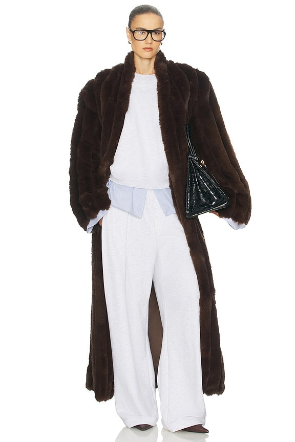 Helsa The Irina Faux Fur Coat