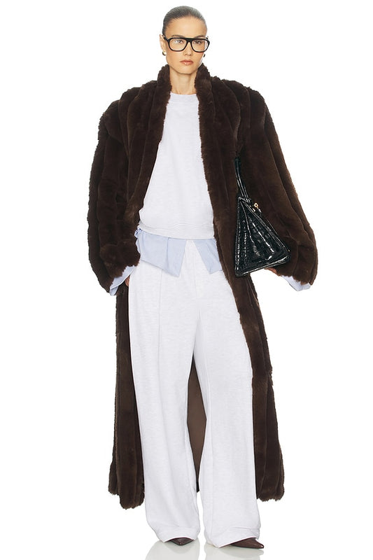 Helsa The Irina Faux Fur Coat