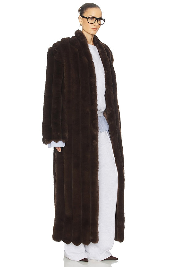 Helsa The Irina Faux Fur Coat
