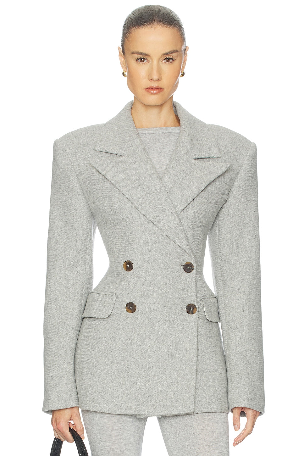 Helsa Italian Wool Blend Blazer - Couponareus