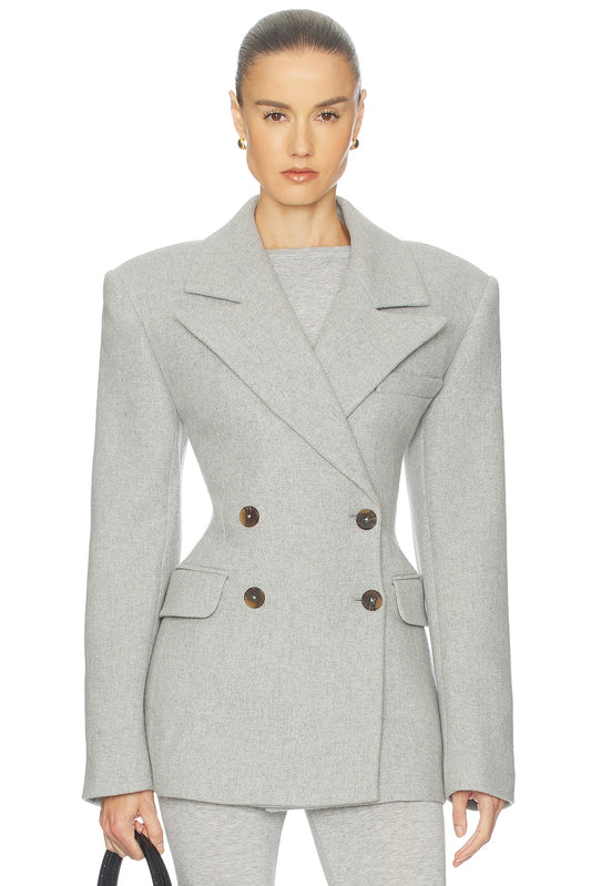 Helsa Italian Wool Blend Blazer - Couponareus