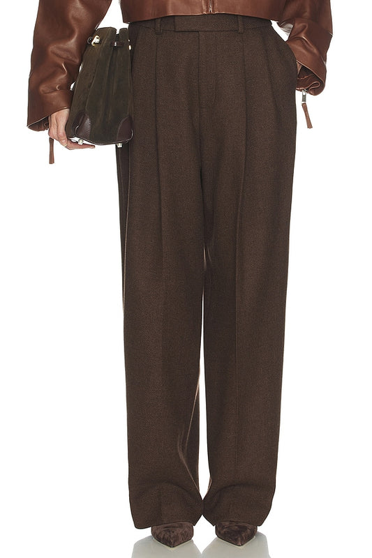 Helsa Italian Wool Blend Extra Full Trousers