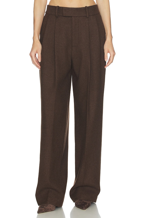 Helsa Italian Wool Blend Extra Full Trousers