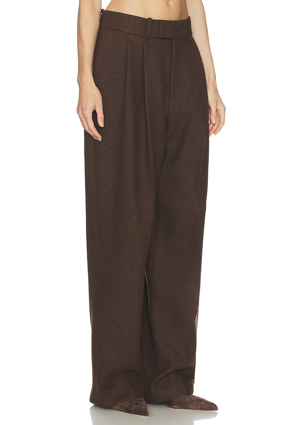 Helsa Italian Wool Blend Extra Full Trousers