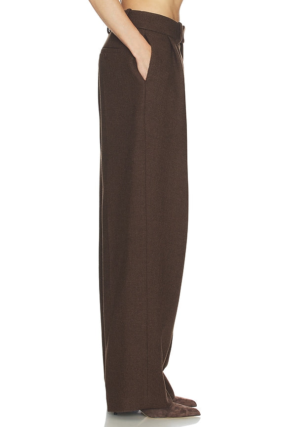 Helsa Italian Wool Blend Extra Full Trousers