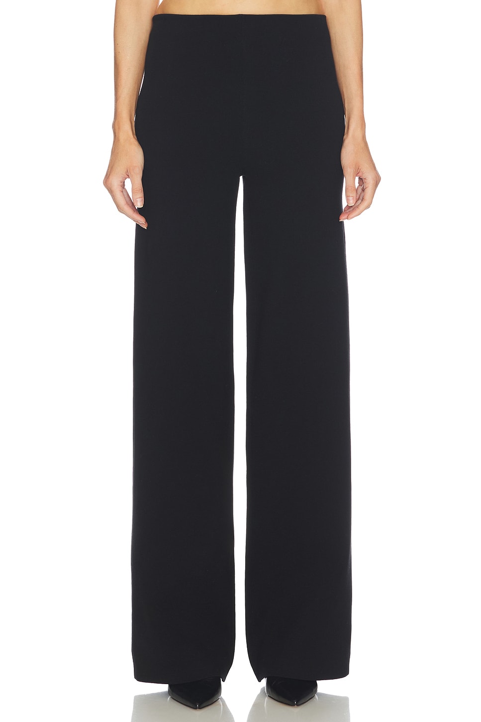 Helsa Louisse Knit Pant in Black