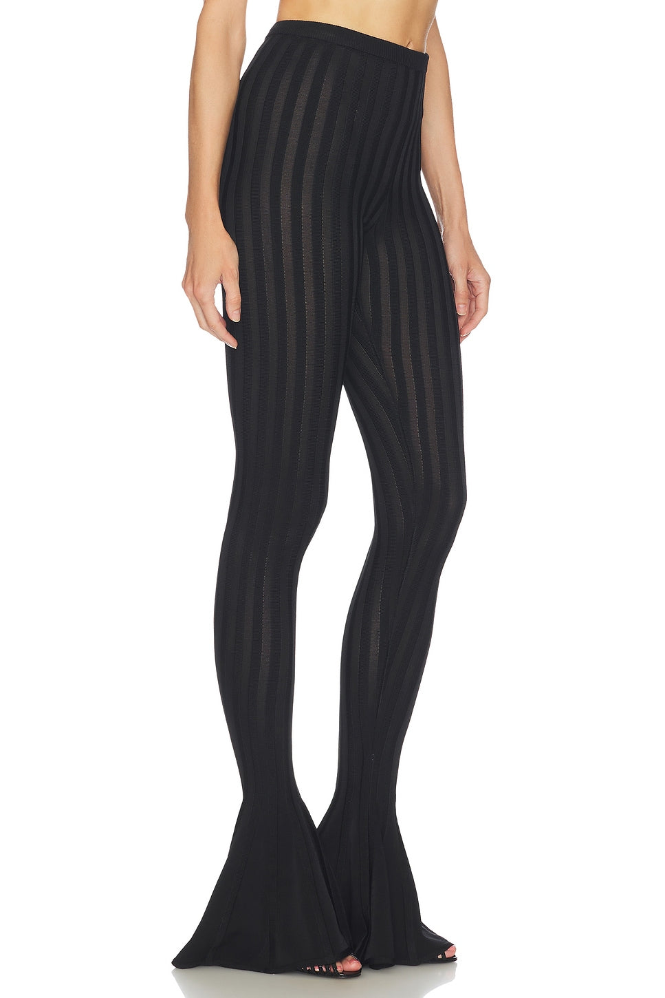 Helsa Kayleigh Flared Pant in Black