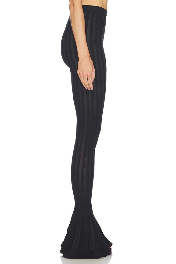 Helsa Kayleigh Flared Pant in Black