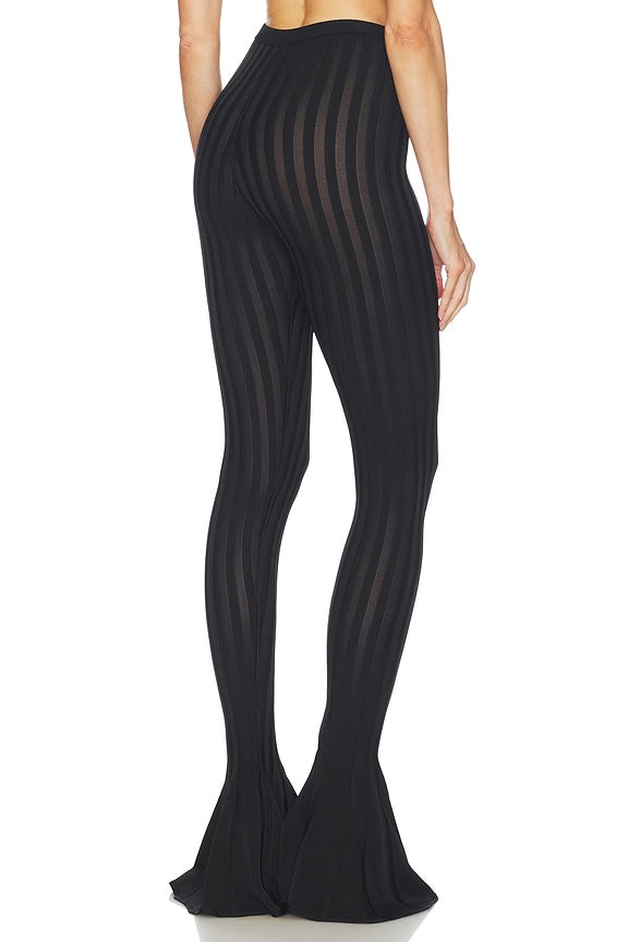 Helsa Kayleigh Flared Pant in Black