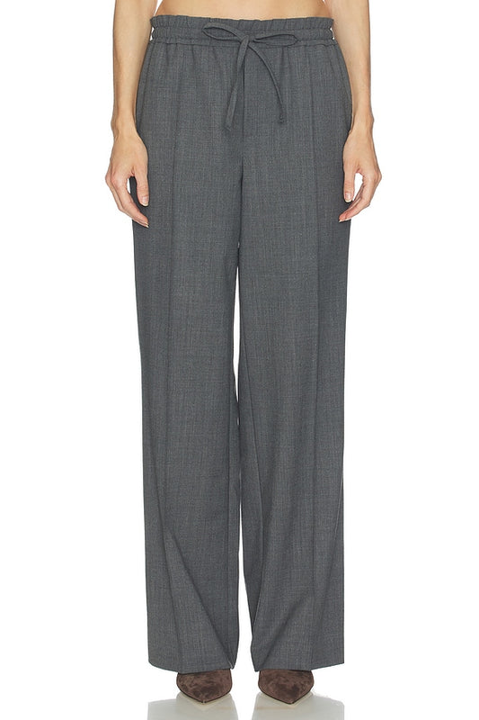 Helsa Wool Blend Drawcord Trousers