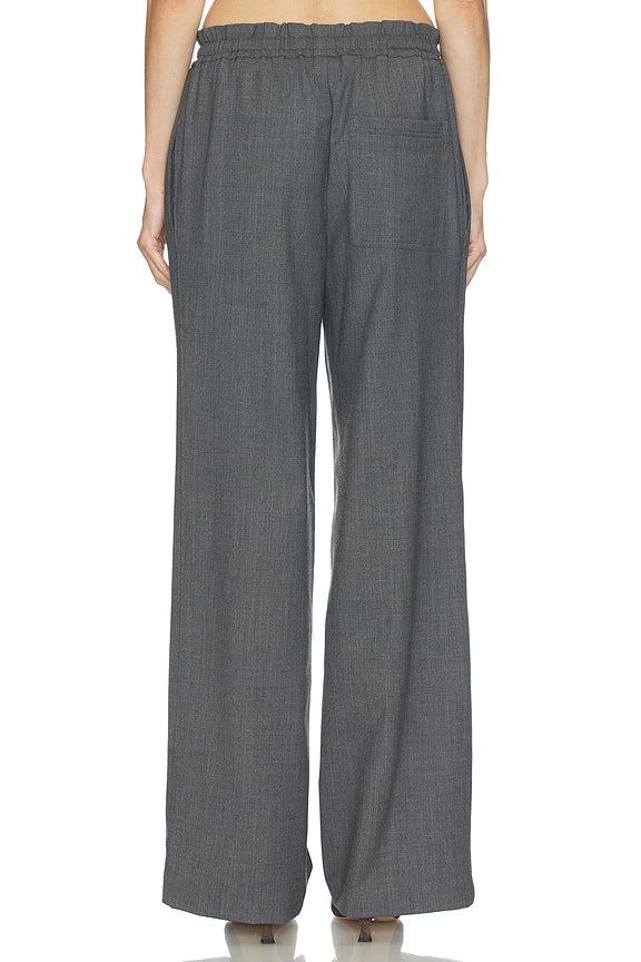 Helsa Wool Blend Drawcord Trousers