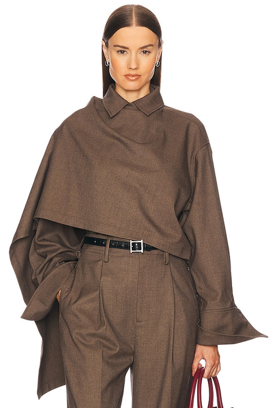 Helsa The Left Bank Layered Shirt