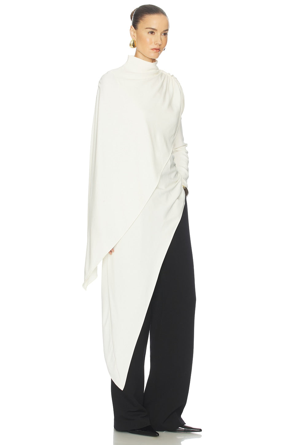 Helsa The Wilhelmina Cape Top