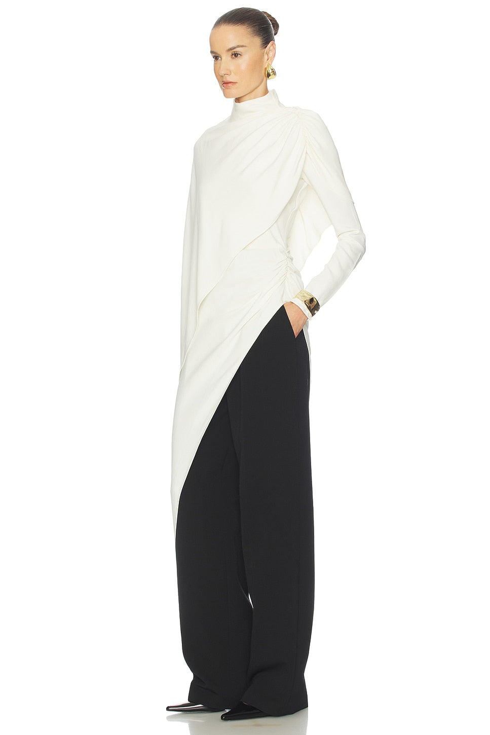 Helsa The Wilhelmina Cape Top