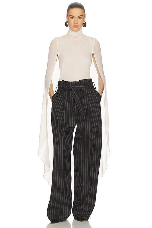 Helsa Georgette Cape Top