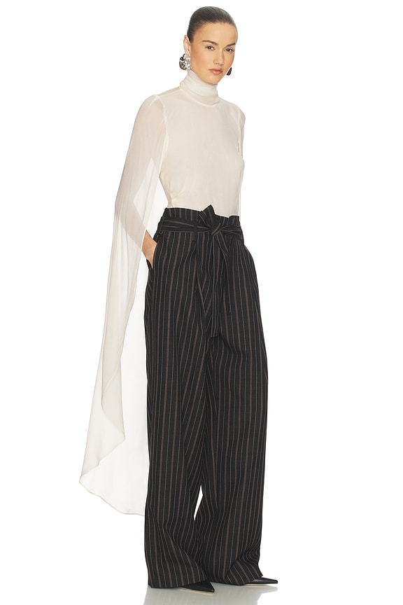 Helsa Georgette Cape Top