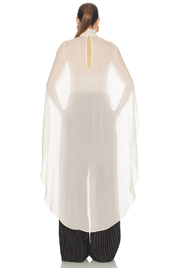 Helsa Georgette Cape Top
