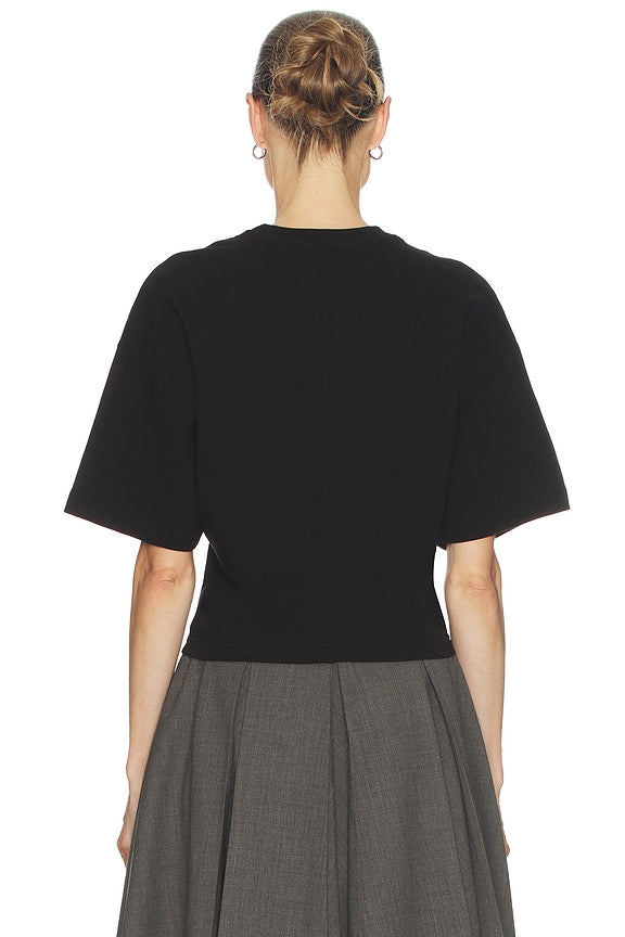 Helsa The Sculpted Tee in Thick Jersey