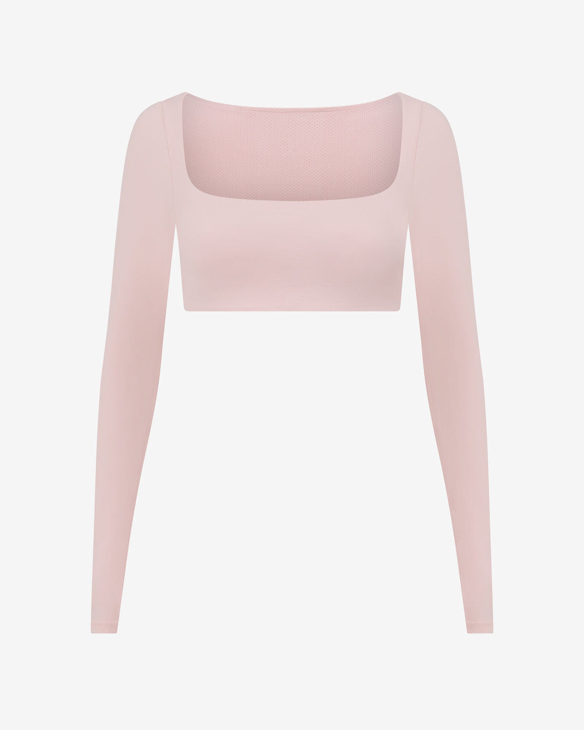 CSB Freedom Scoop Long Sleeve Crop Blush
