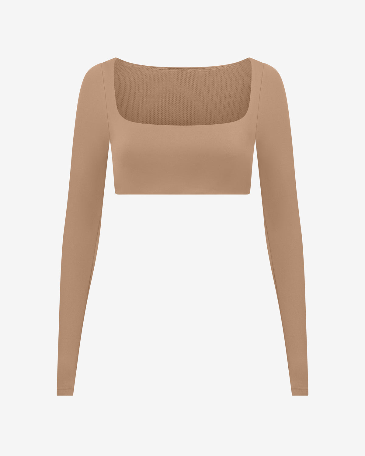 CSB Freedom Scoop Long Sleeve Crop Toffee