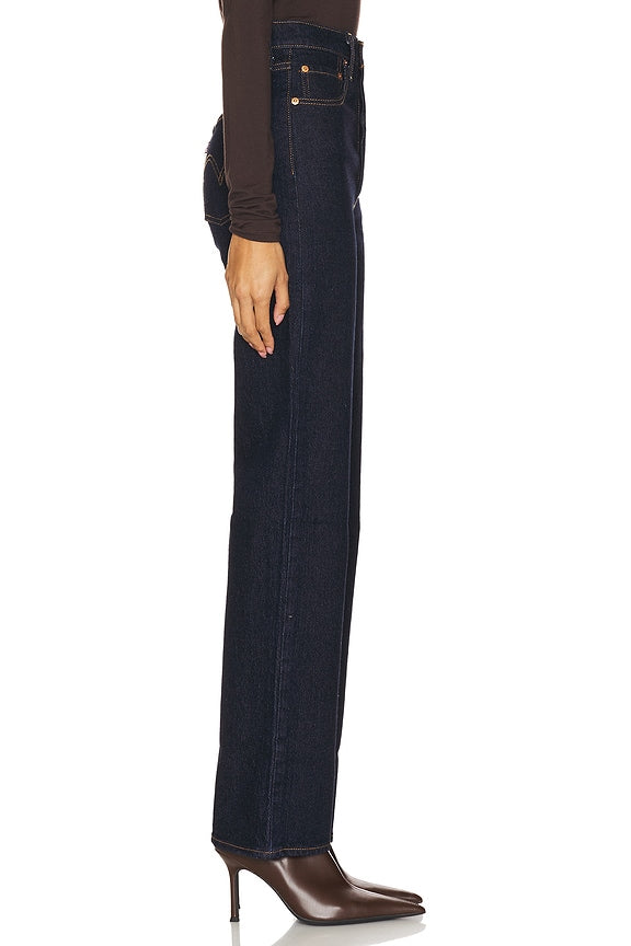 Levis Ribcage Full Length Jeans