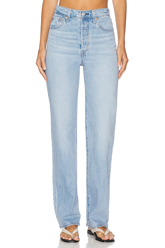 Levis Ribcage Full Length Jeans